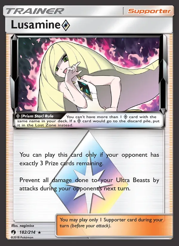 Lusamine ◇, Lost Thunder