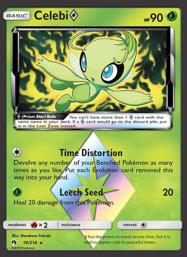 Celebi ◇, Lost Thunder