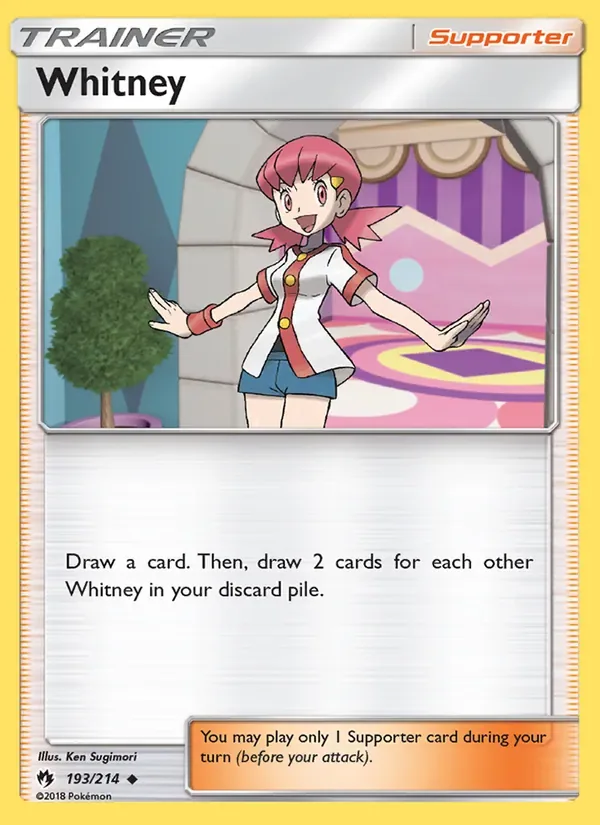 Whitney, Lost Thunder