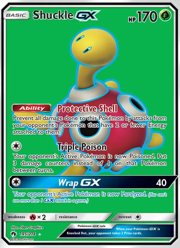 Shuckle GX, Lost Thunder