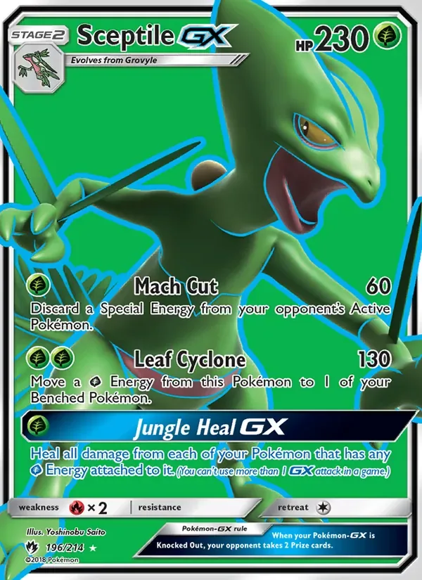 Sceptile GX, Lost Thunder