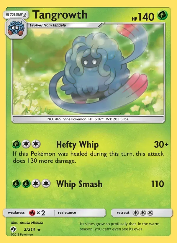 Tangrowth, Lost Thunder
