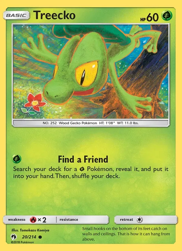 Treecko, Lost Thunder