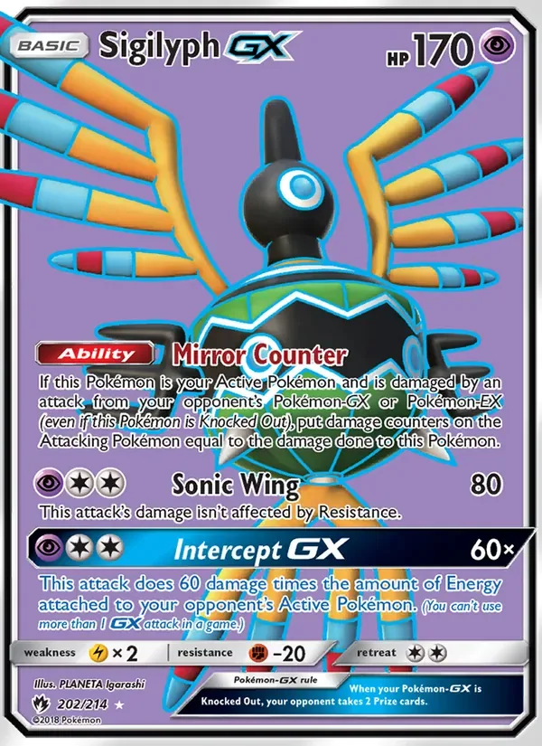 Sigilyph GX, Lost Thunder
