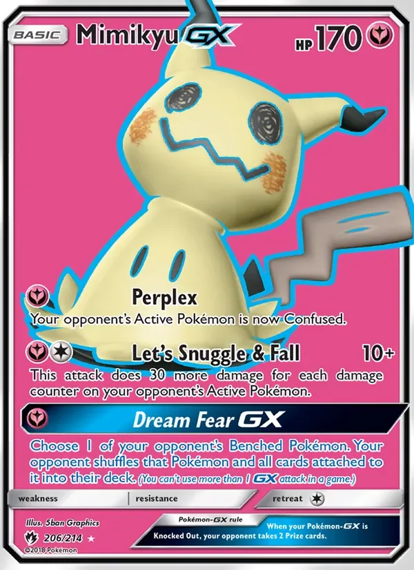 Mimikyu GX, Lost Thunder