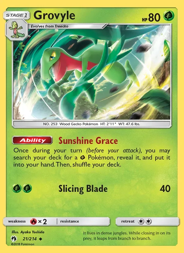 Grovyle, Lost Thunder