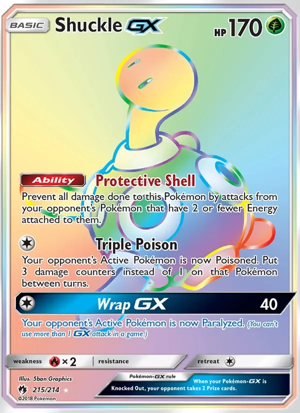 Shuckle GX, Lost Thunder