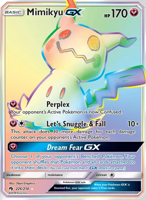 Mimikyu GX, Lost Thunder