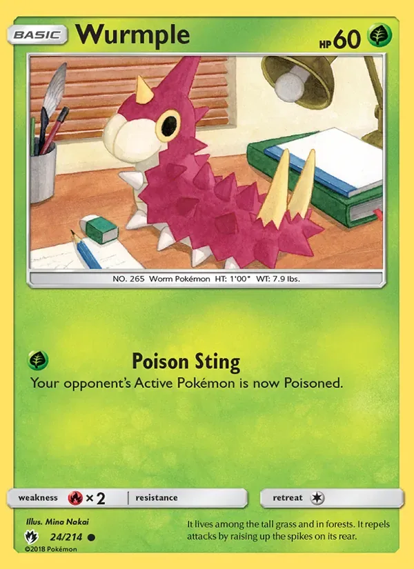 Wurmple, Lost Thunder