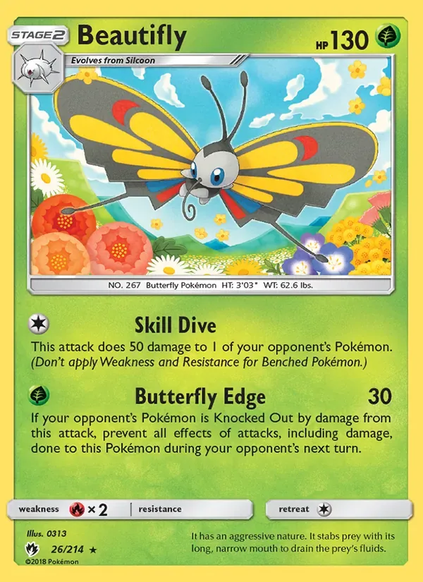 Beautifly, Lost Thunder