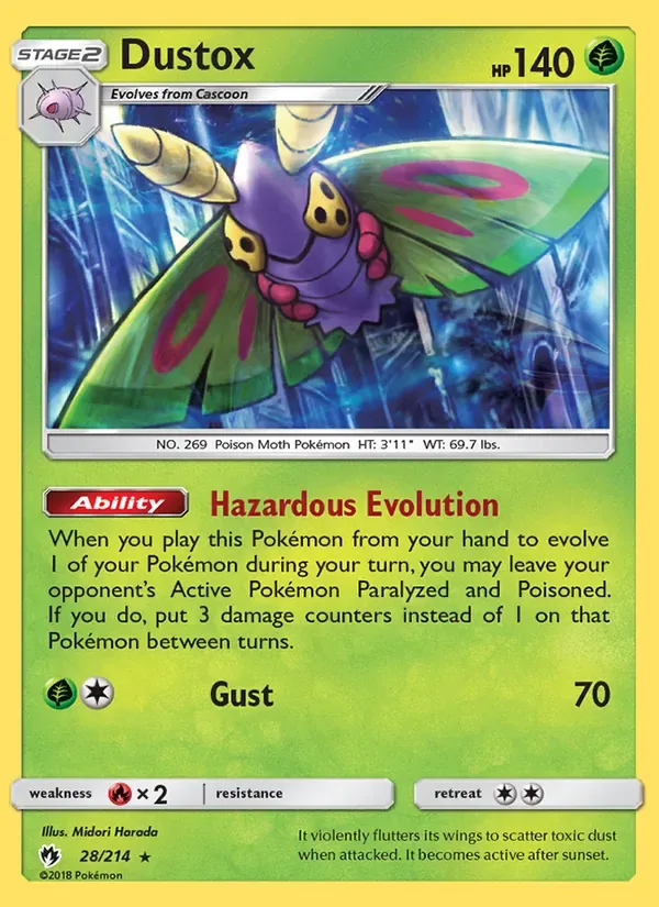 Dustox, Lost Thunder