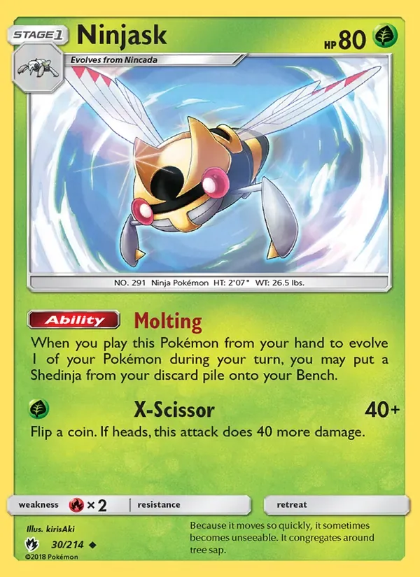 Ninjask, Lost Thunder