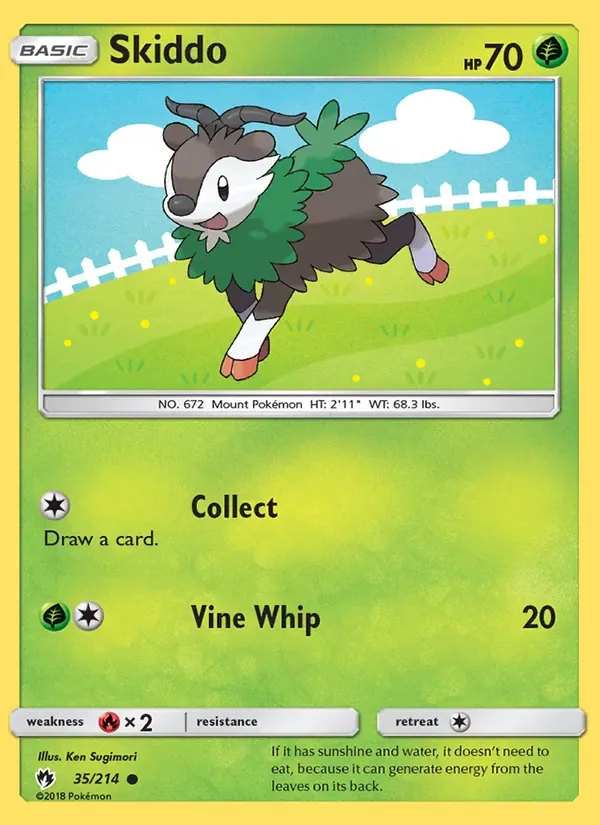 Skiddo, Lost Thunder