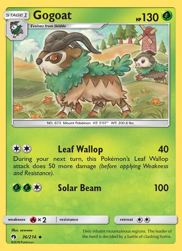 Gogoat, Lost Thunder