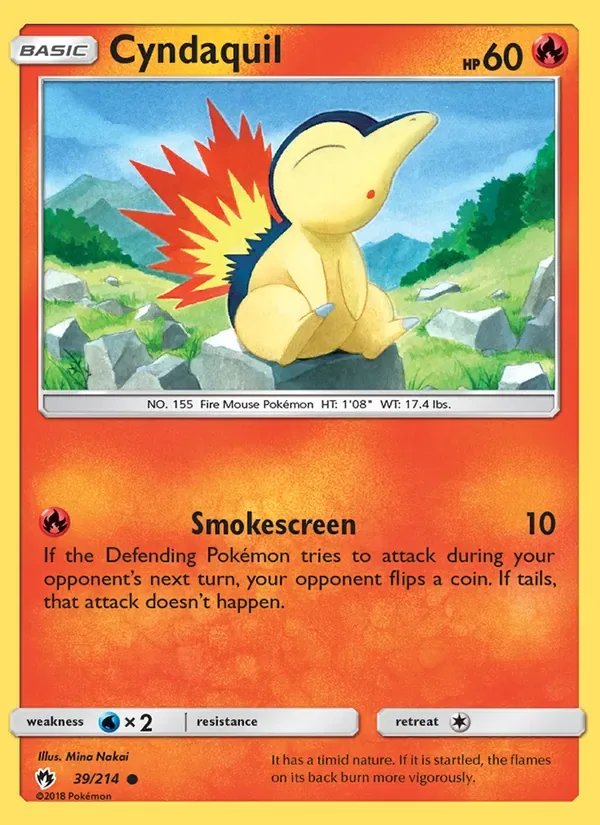 Cyndaquil, Lost Thunder