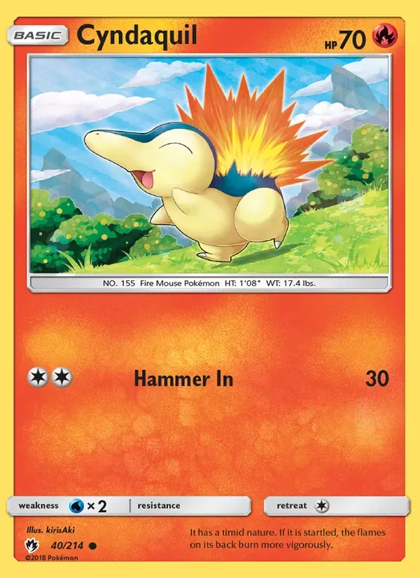 Cyndaquil, Lost Thunder