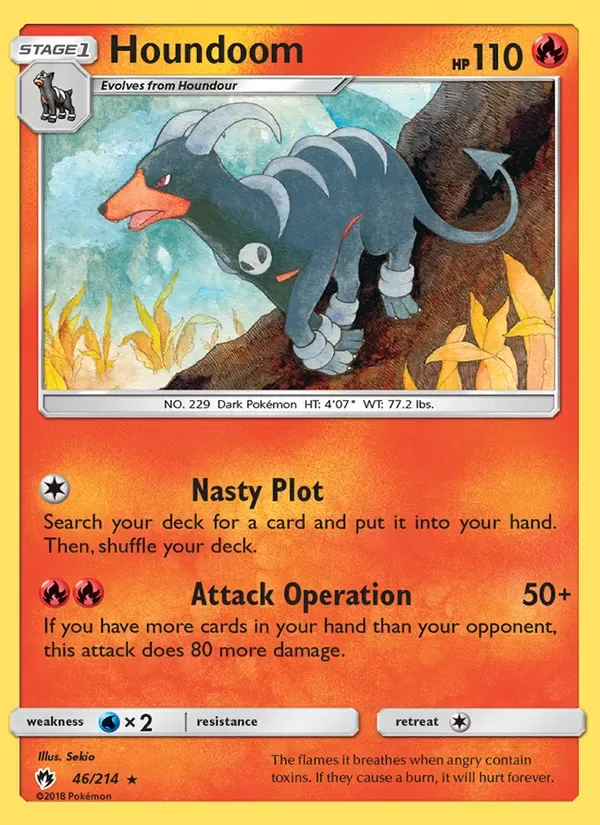 Houndoom, Lost Thunder