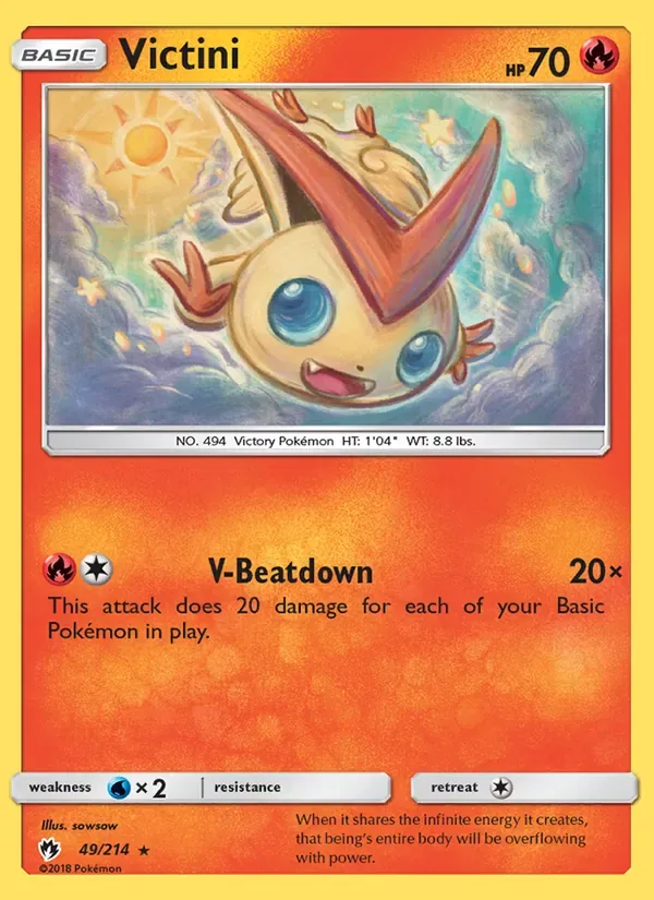Victini, Lost Thunder