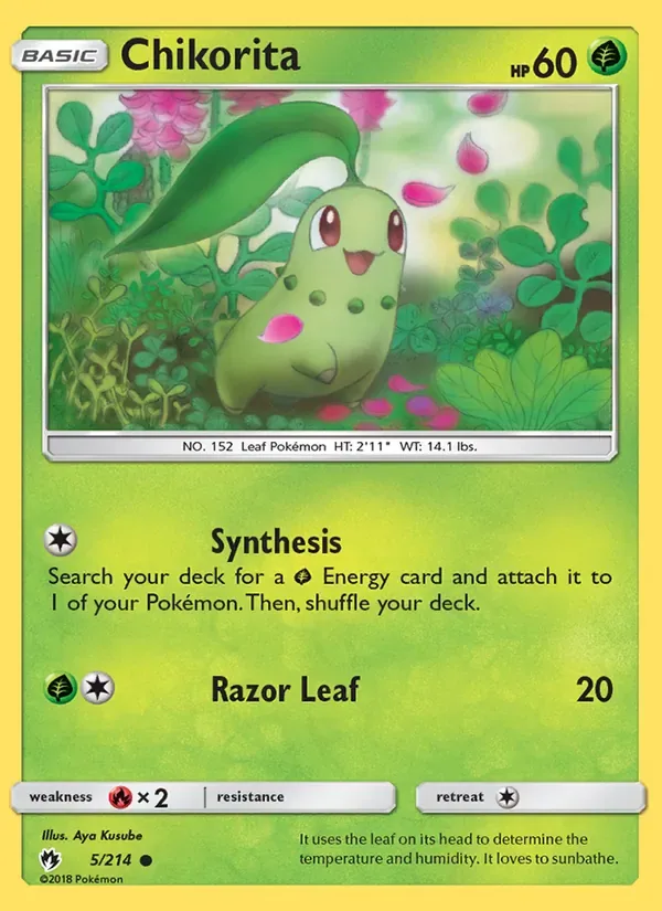 Chikorita, Lost Thunder