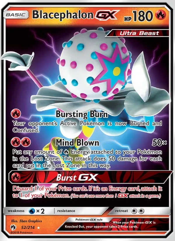 Blacephalon GX, Lost Thunder
