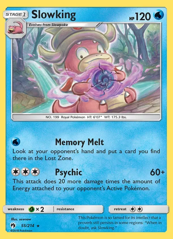 Slowking, Lost Thunder