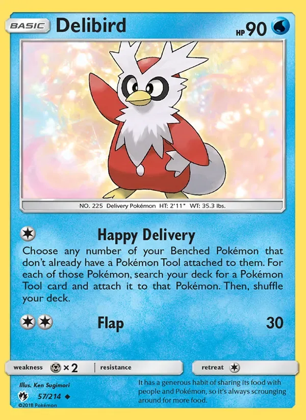 Delibird, Lost Thunder