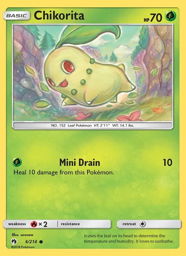 Chikorita, Lost Thunder