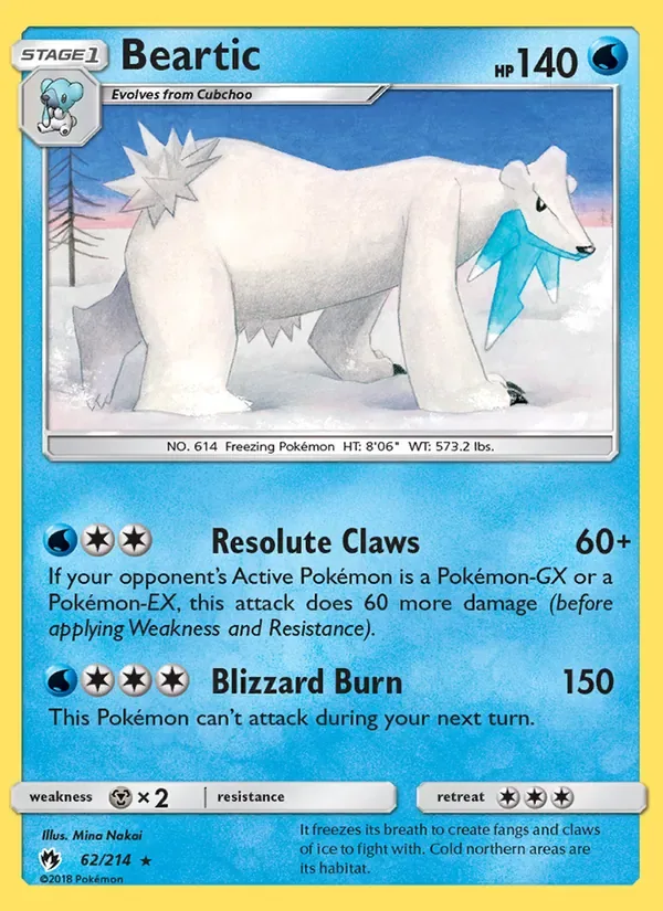 Beartic, Lost Thunder