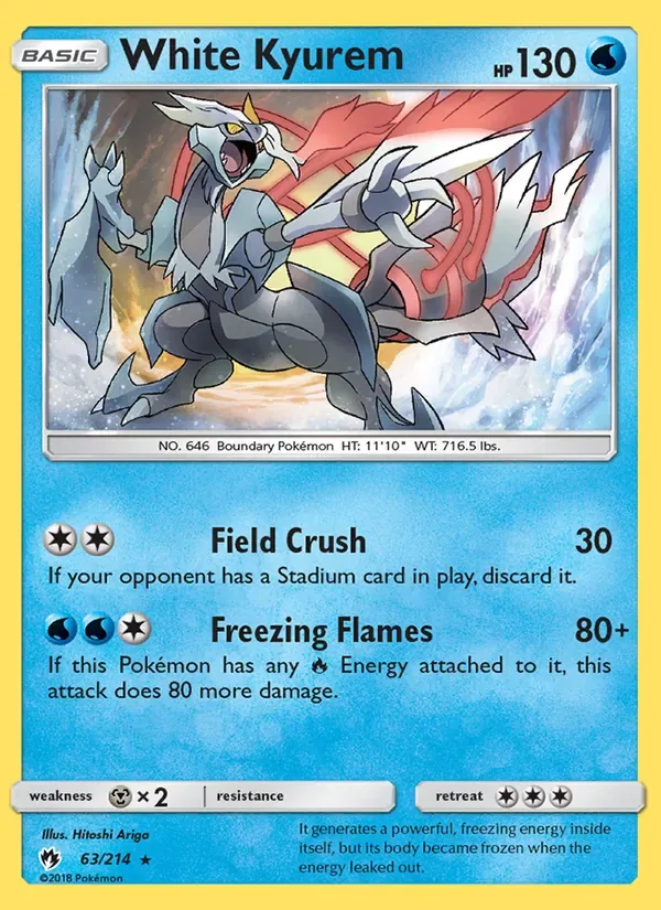 White Kyurem, Lost Thunder