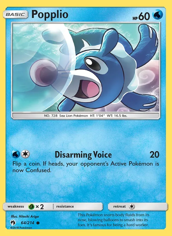 Popplio, Lost Thunder