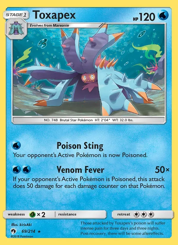 Toxapex, Lost Thunder