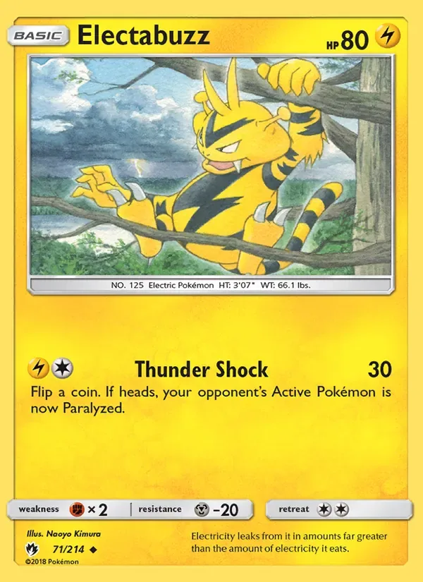 Electabuzz, Lost Thunder