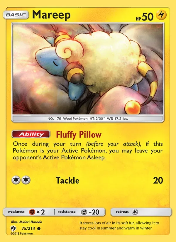 Mareep, Lost Thunder