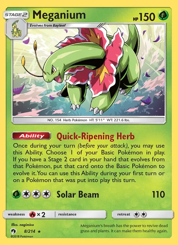 Meganium, Lost Thunder