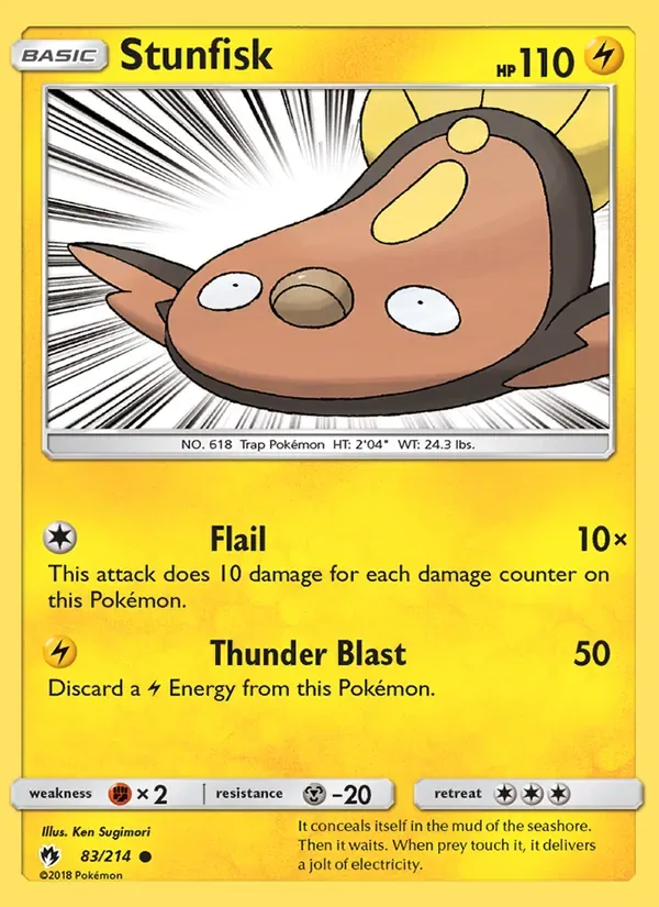 Stunfisk, Lost Thunder