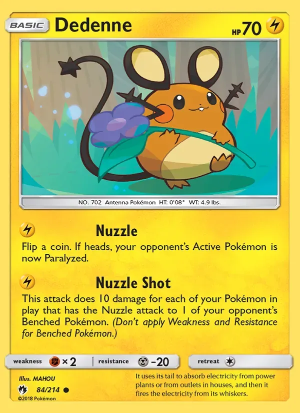 Dedenne, Lost Thunder