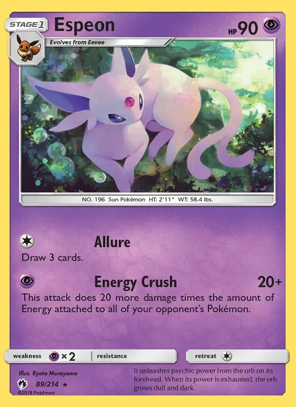 Espeon, Lost Thunder