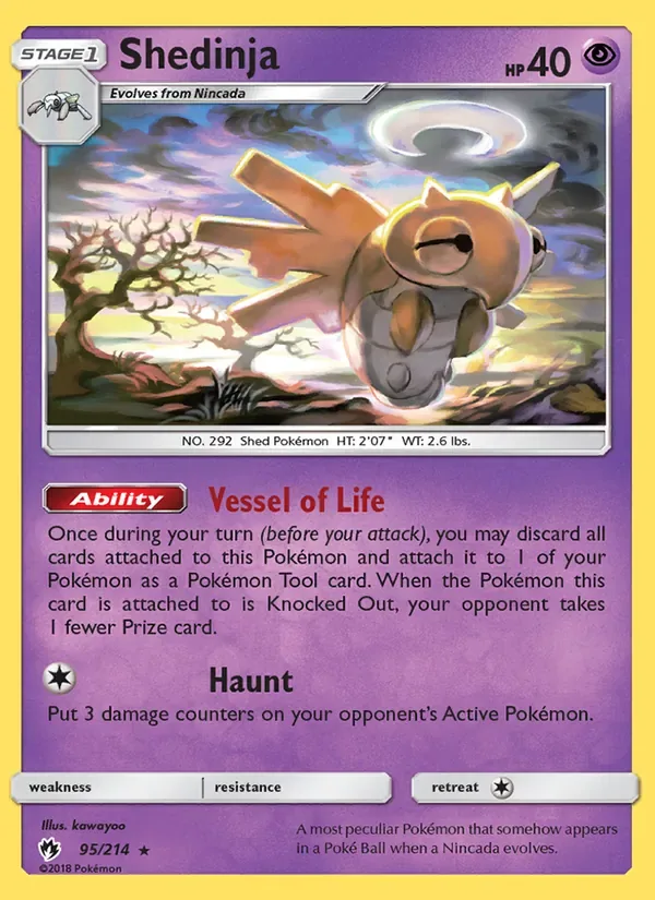 Shedinja, Lost Thunder