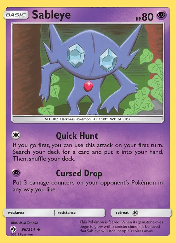 Sableye, Lost Thunder