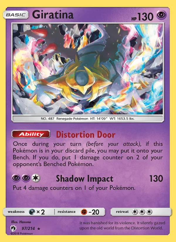 Giratina, Lost Thunder