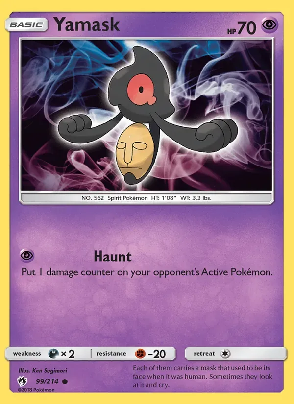 Yamask, Lost Thunder