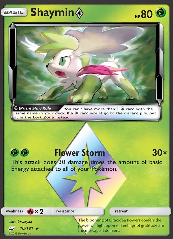 Shaymin ◇, Team Up