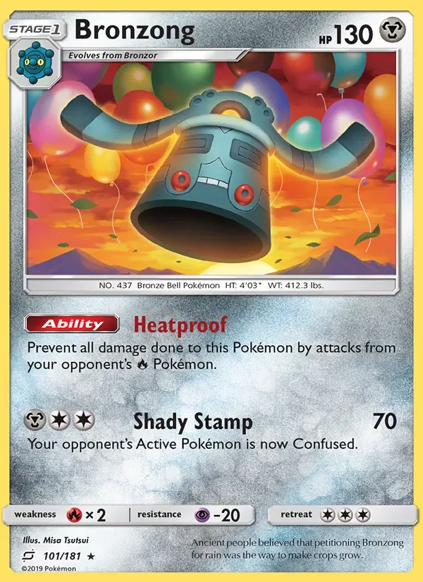Bronzong, Team Up