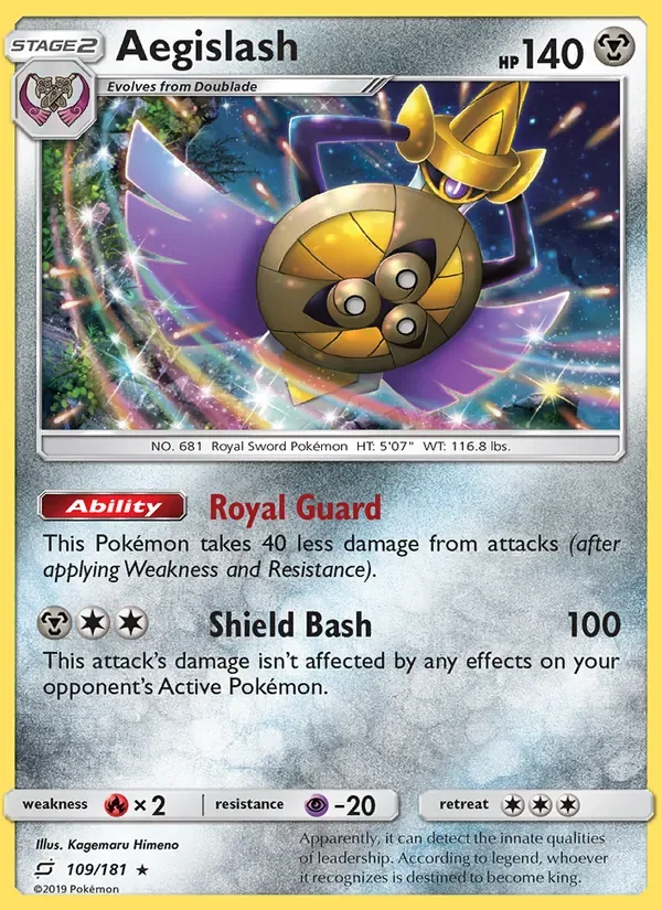 Aegislash, Team Up