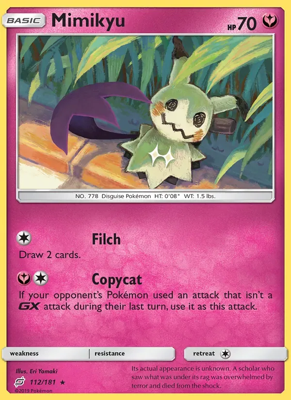 Mimikyu, Team Up