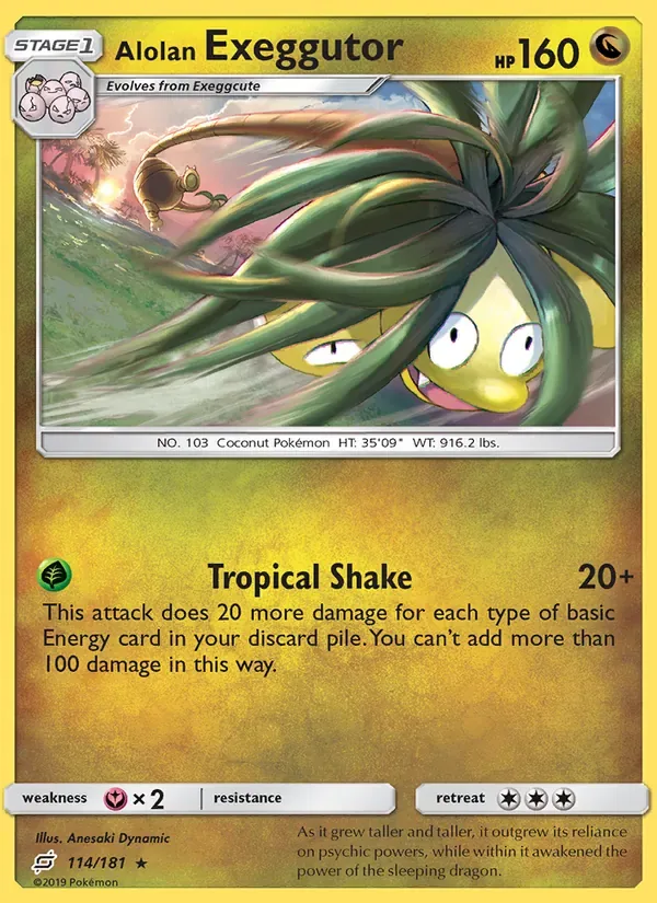 Alolan Exeggutor, Team Up