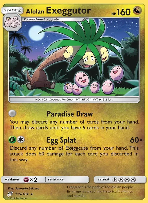 Alolan Exeggutor, Team Up