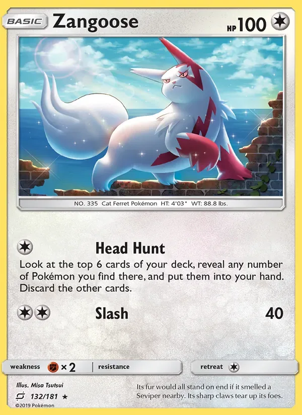 Zangoose, Team Up