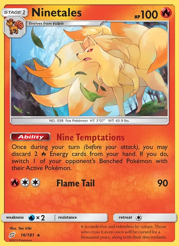 Ninetales, Team Up