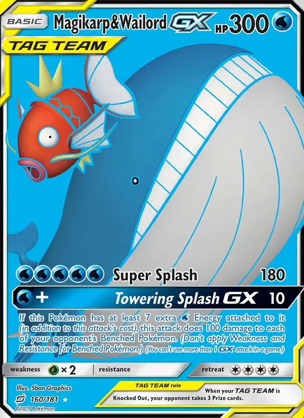 Magikarp & Wailord GX, Team Up